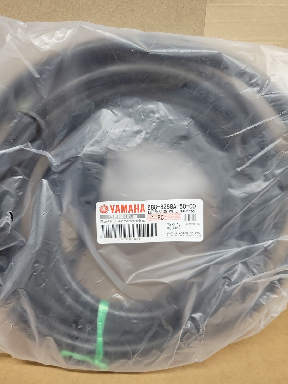 YAMAHA 16FT MAIN HARNESS 10 PIN 688-8258A-50-00