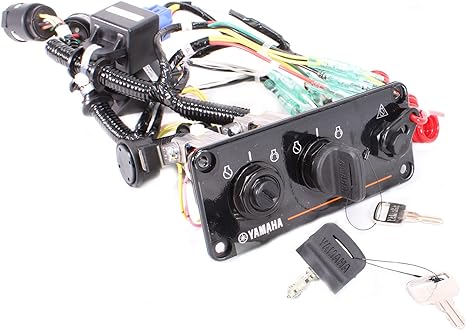 YAMAHA KEY SWITCH TWIN COMMAND LINK 6Y8-82570-05-00 DUAL KEY SWITCH