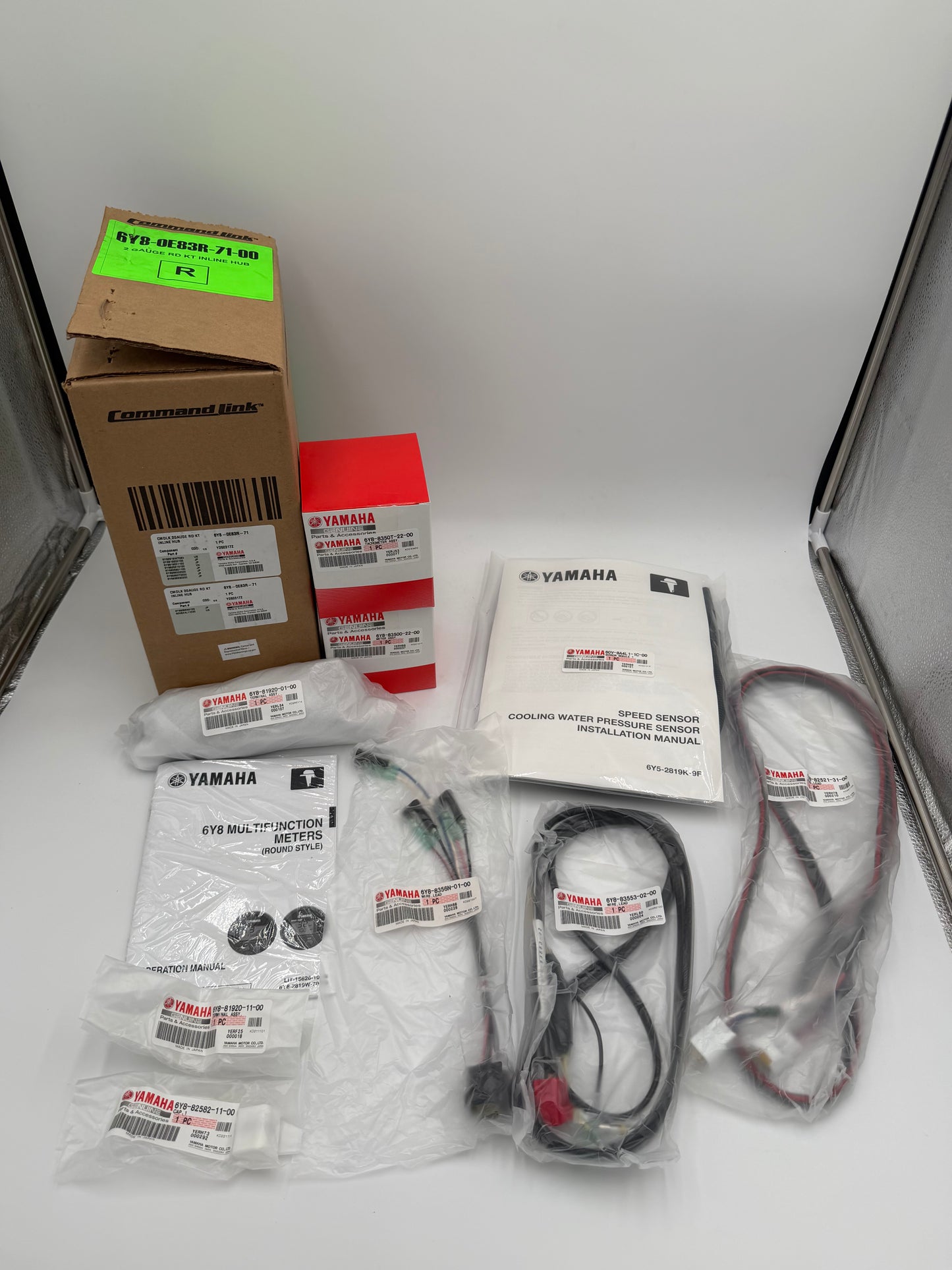 YAMAHA OEM CMDLK 2 GAUGE KIT RD Inline Hub 6Y8-0E83R-71-00