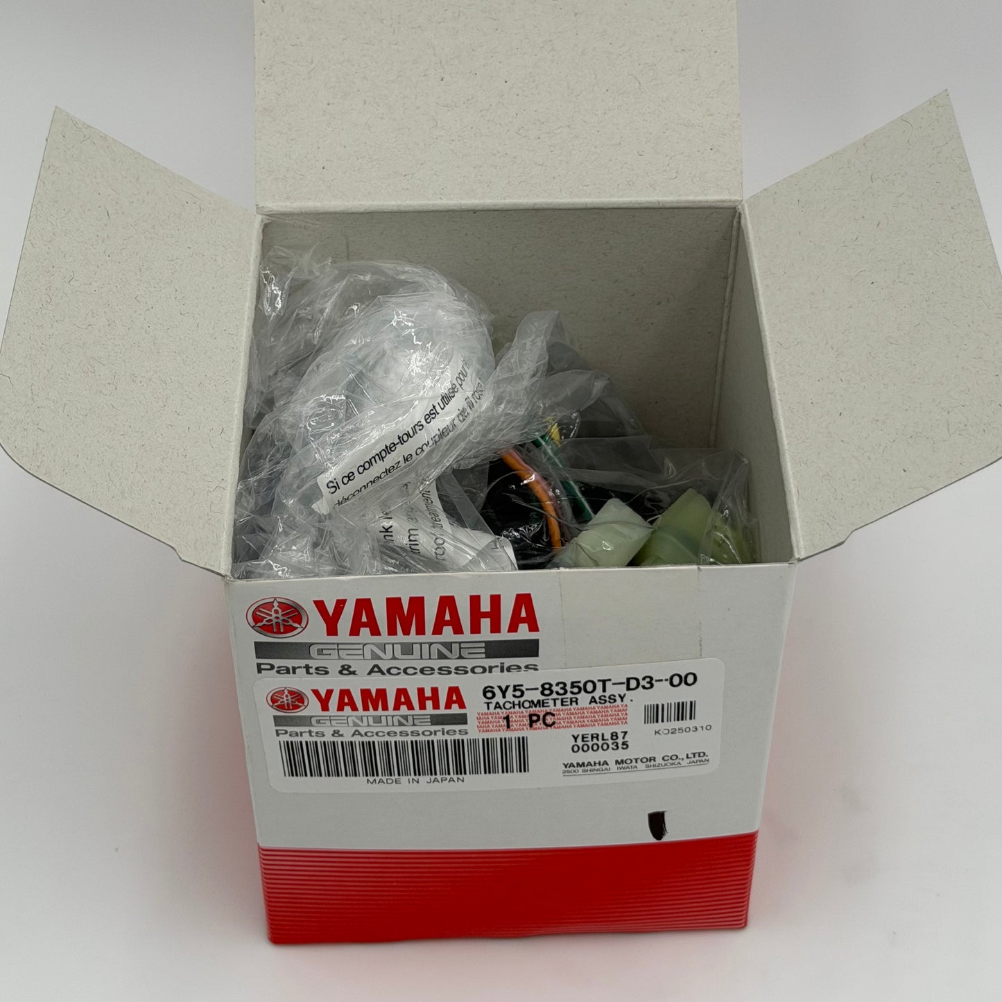 NEW YAMAHA OEM Digital Multi-Function Gauge Tachometer Assy- 1 Year Warranty- 6Y5-8350T-D3-00