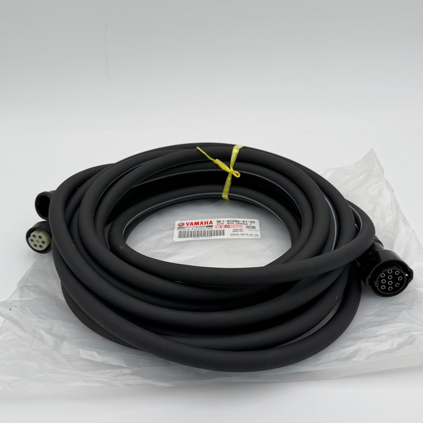 NEW YAMAHA OEM Extension WIRE HARNESS 2- 1 Yr. Warranty- 10pin/26.2ft - 6K1-8258A-41-00