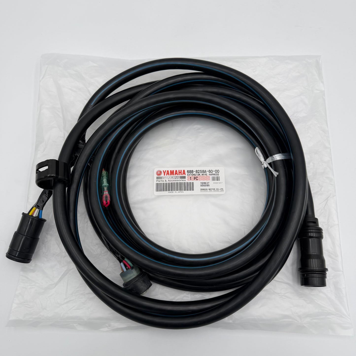 NEW YAMAHA OEM Conventional Main Harness 10 Pin/19.7 ft. - 1 Yr. Warranty- 688-8258A-60-00