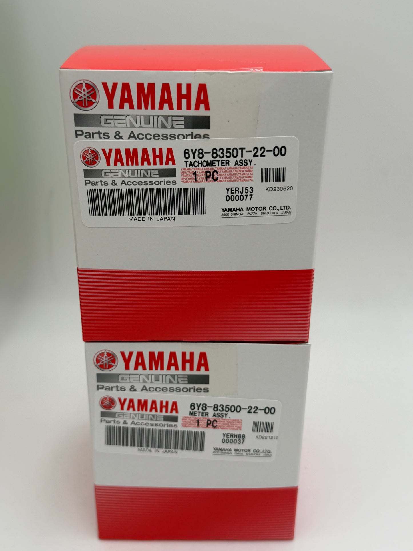 YAMAHA OEM CMDLK 2 GAUGE KIT RD Inline Hub 6Y8-0E83R-71-00