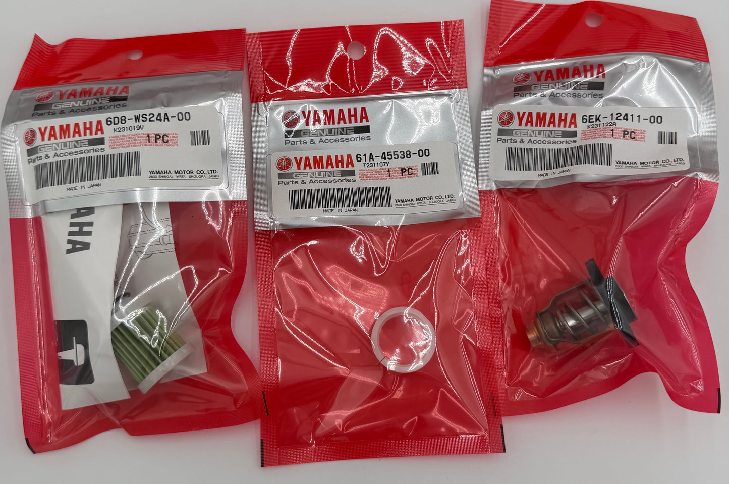 NEW YAMAHA OEM 100 Hour Service Kit- 1 Yr. Warranty- 6EK-W006A-00-00