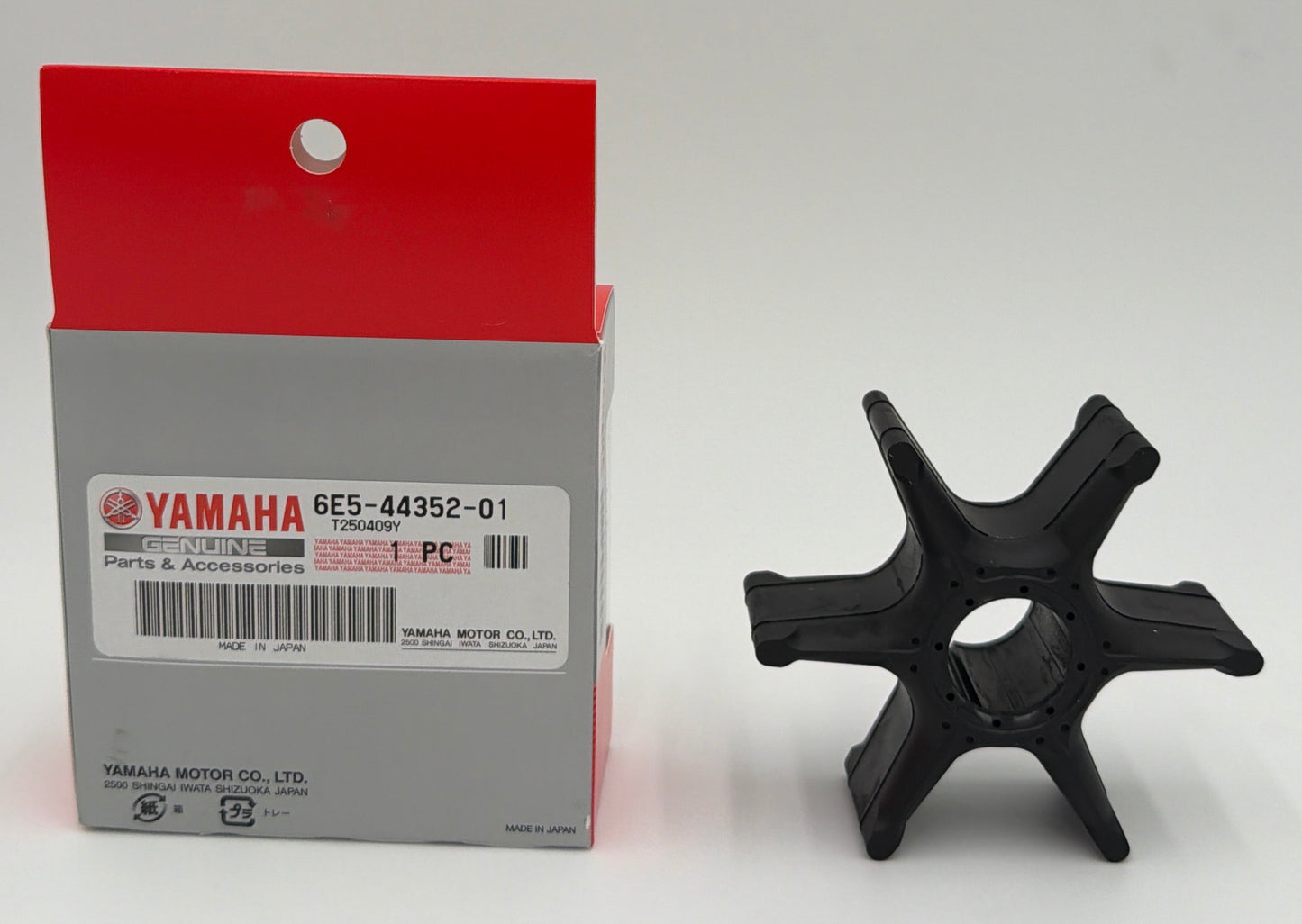 YAMAHA OEM Impeller- 1 Yr. Warranty- 6E5-44352-01-00 F115 F150 F200 F225 F250