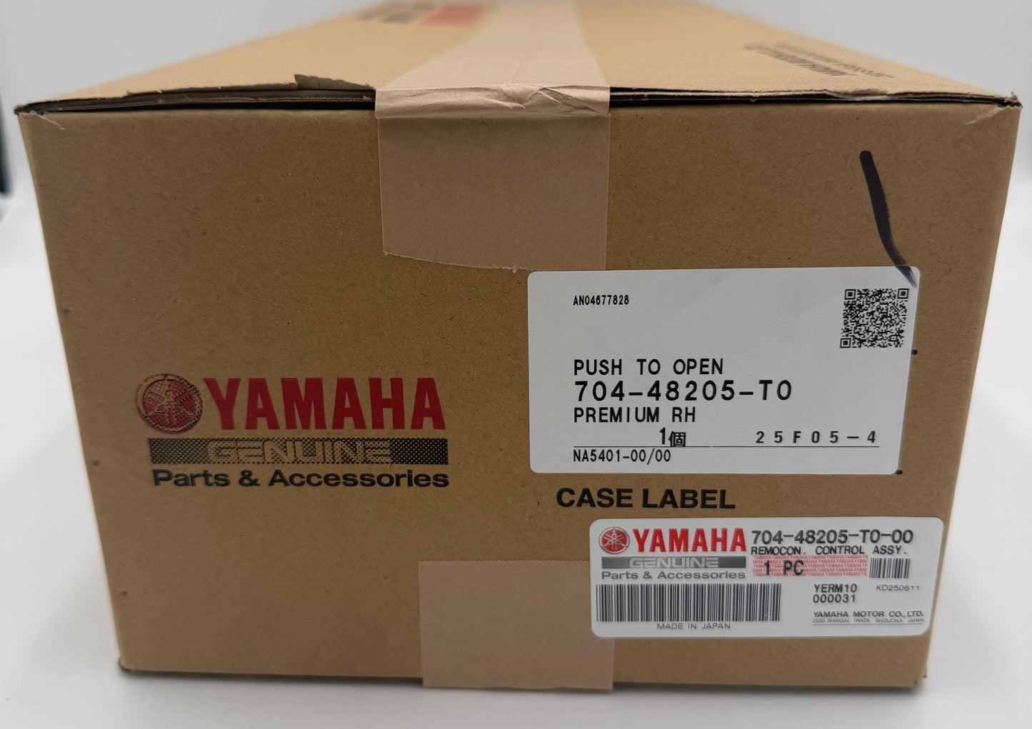 NEW YAMAHA OEM Remote Control Assy (R-H) w. Child Lock -704-48205-T0-00