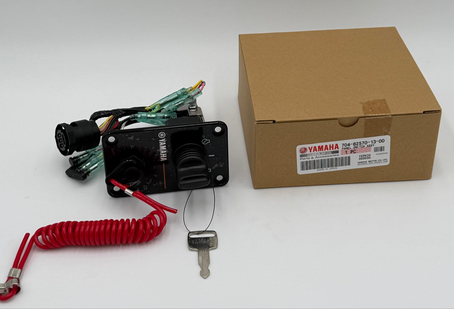 YAMAHA OEM 704 Single Main Key Switch- 1 Yr. Warranty- 704-82570-13-00