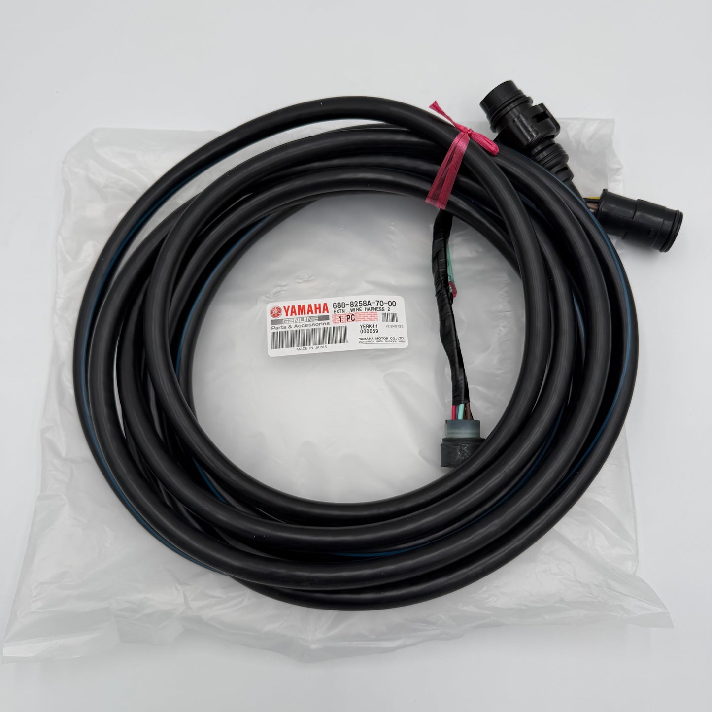NEW YAMAHA OEM Conventional Main Harness 10 Pin/23 ft- 1 Yr. Warranty- 688-8258A-70-00