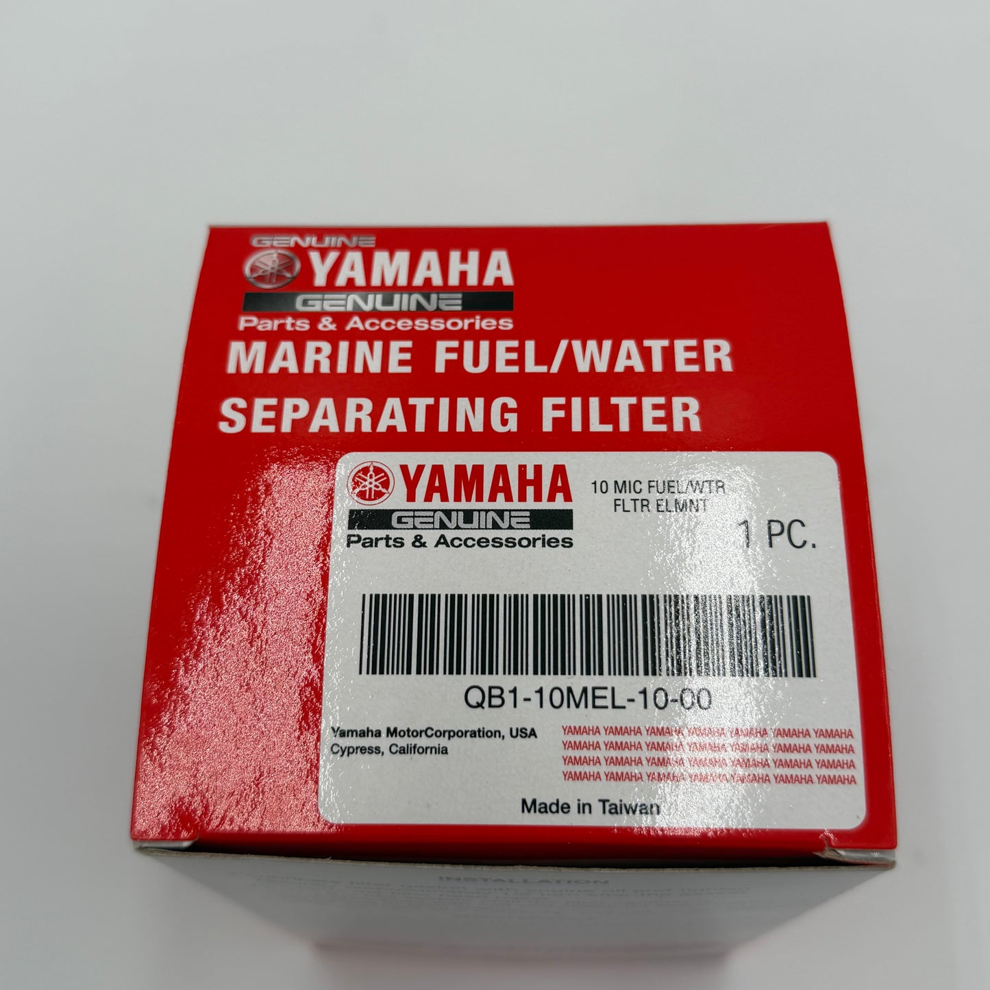 NEW YAMAHA OEM Marine Fuel/Water Separating Filter Assembly- 1 Yr. Warranty- QB1-10MAS-10-00 NIB