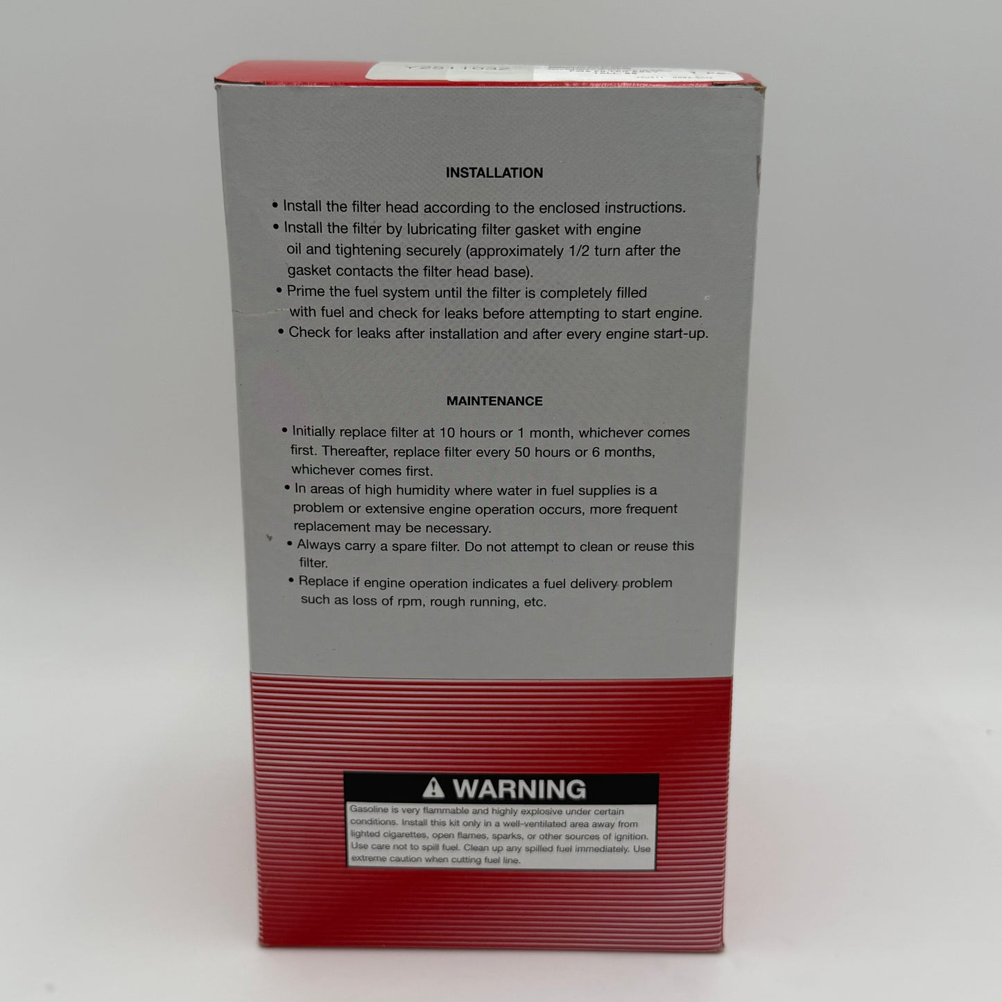 NEW YAMAHA OEM Marine Fuel/Water Separating Filter Assembly- 1 Yr. Warranty- QB1-10MAS-10-00 NIB