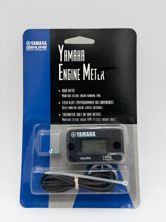 NEW YAMAHA OEM Engine Meter 2 And 4 Cycle - ENG-METER-2C-01 - Made In Indonesia