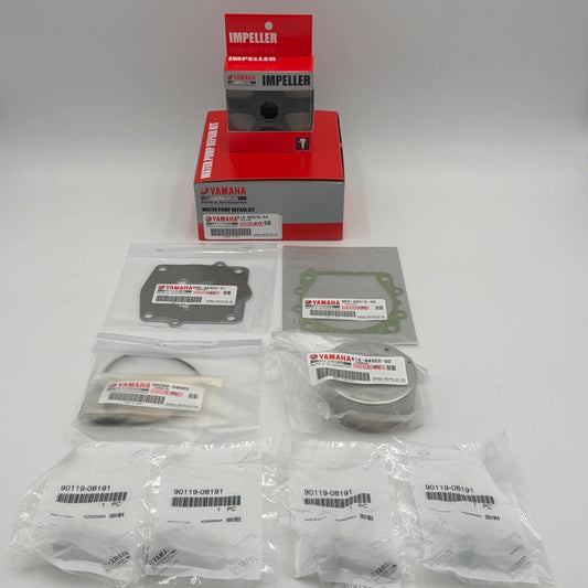 NEW YAMAHA OEM Water Pump Repair Kit 61A-W0078-A4 - F150, F175, F200, F225, F250